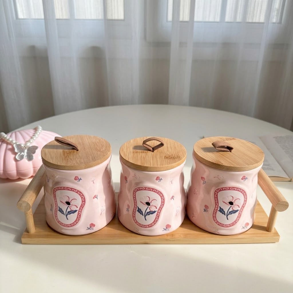 Lilly Canister Set