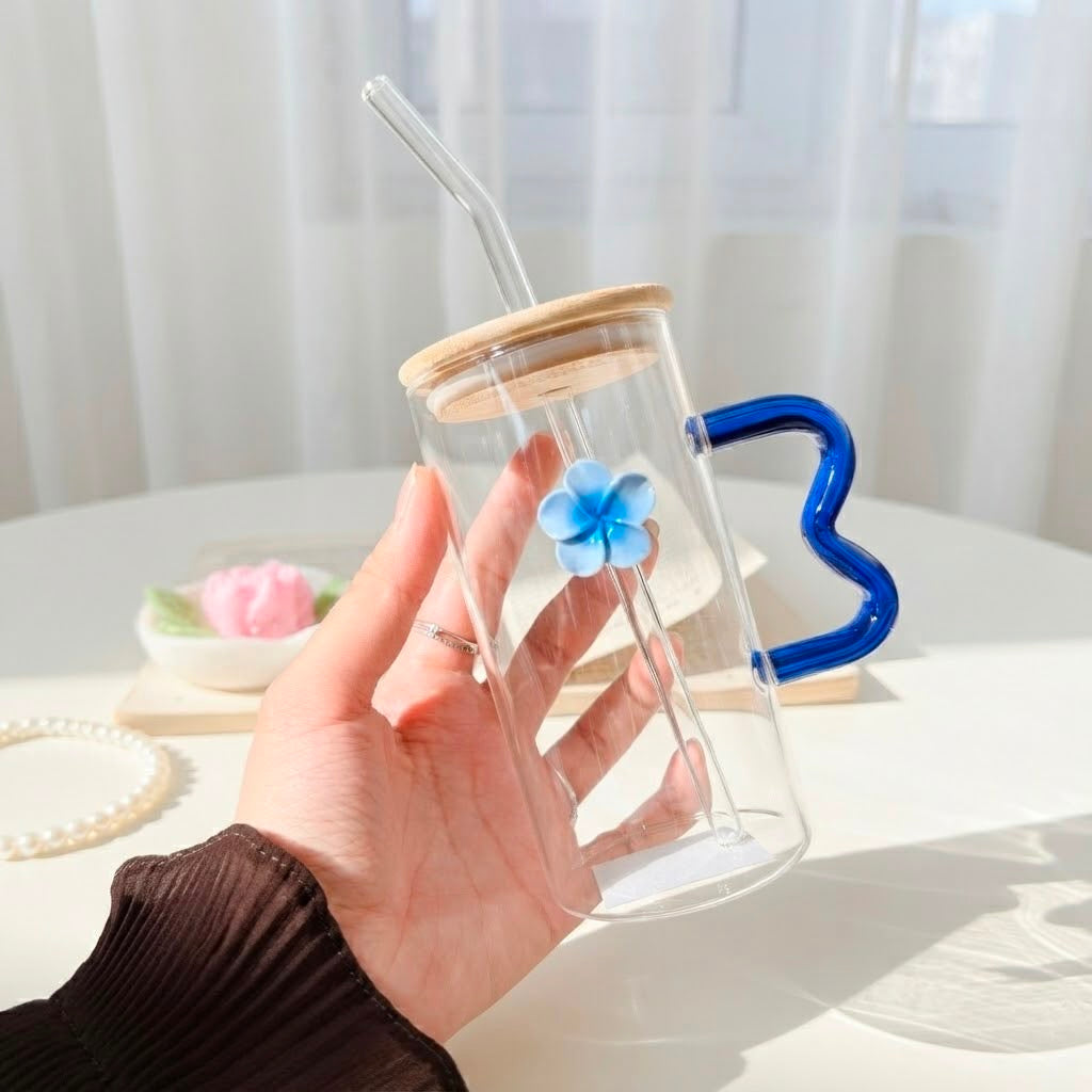 Cute Flowery Cup