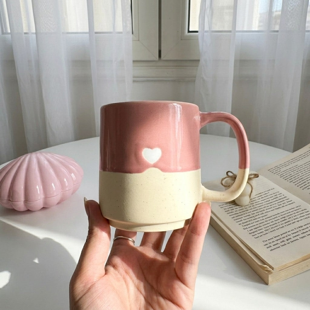 Pinky Heart Mug