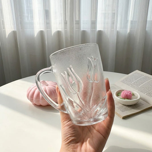 Tulip Glassy Mug