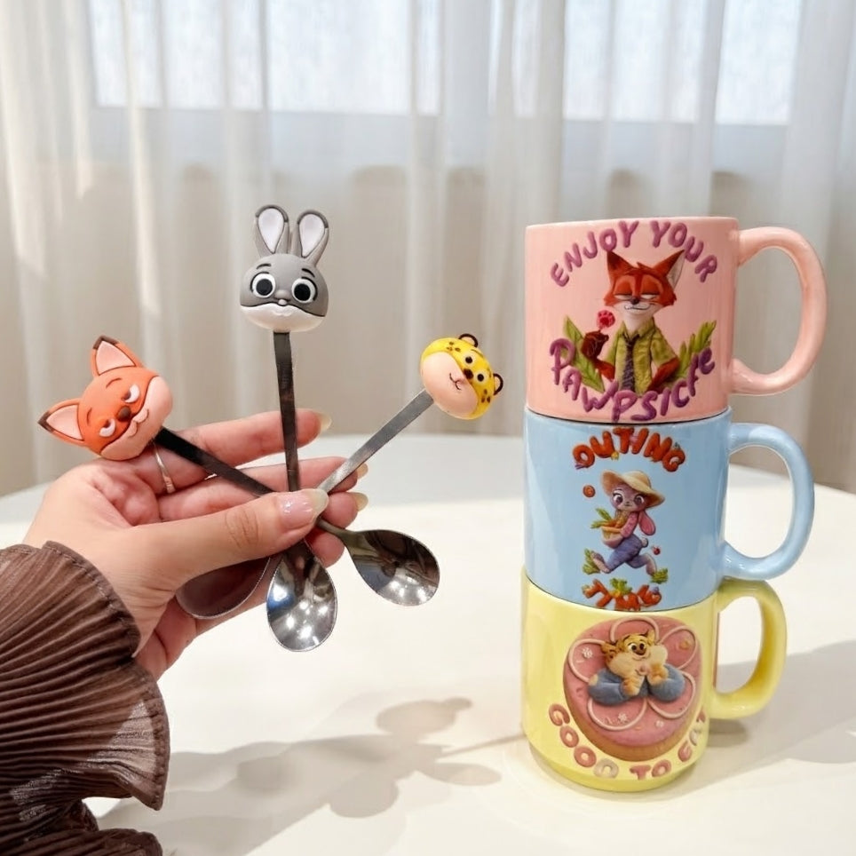 Zootopia Mug Set