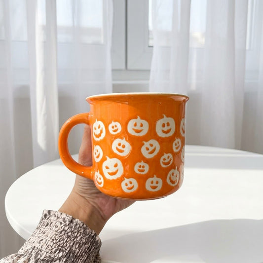Ghosty Pumpkin Mug