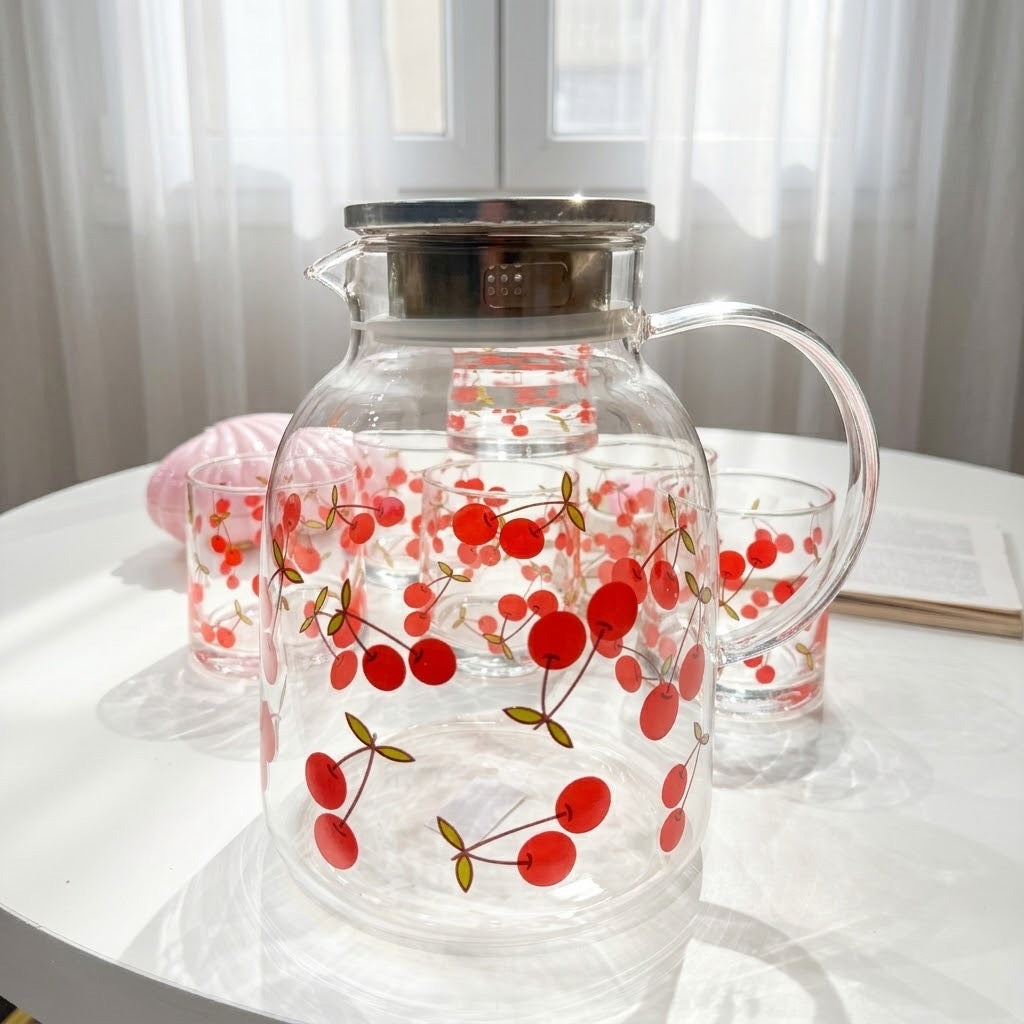 Cherry Glass Set