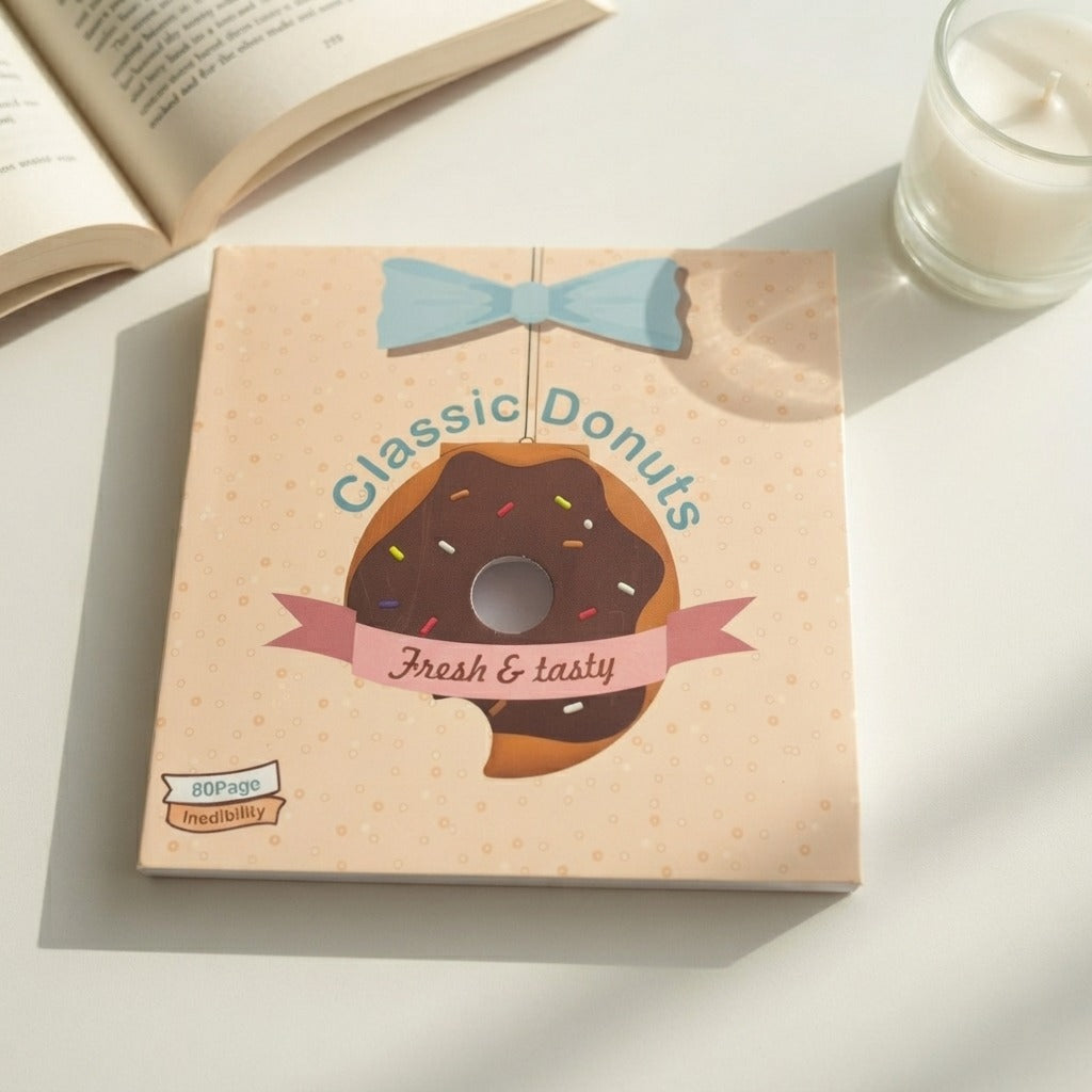 Bitten Donut Note Book