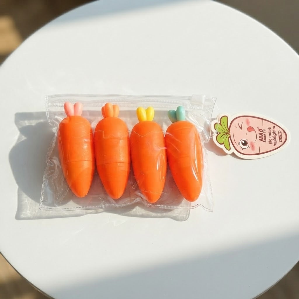Carrot Highlighter Set