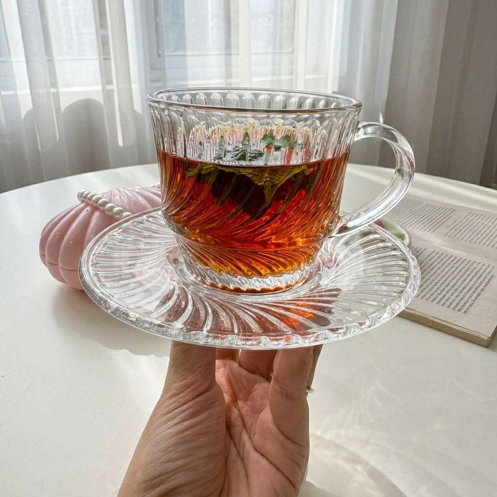 Glass Chay Cup