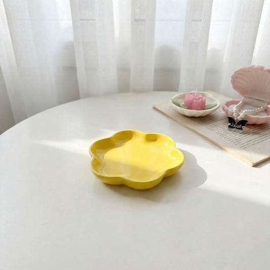 Floral Sauce Plate