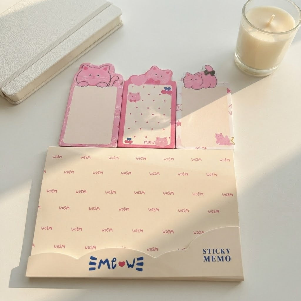 Cat Sticky Note