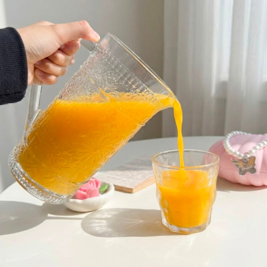 Vintage Glass Pitcher