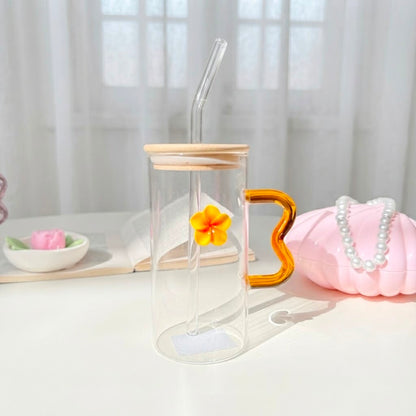 Cute Flowery Cup
