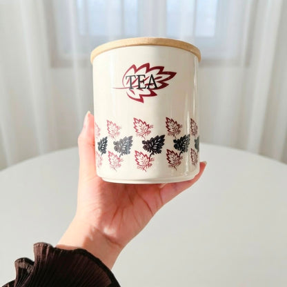 Floral Storage Canisters