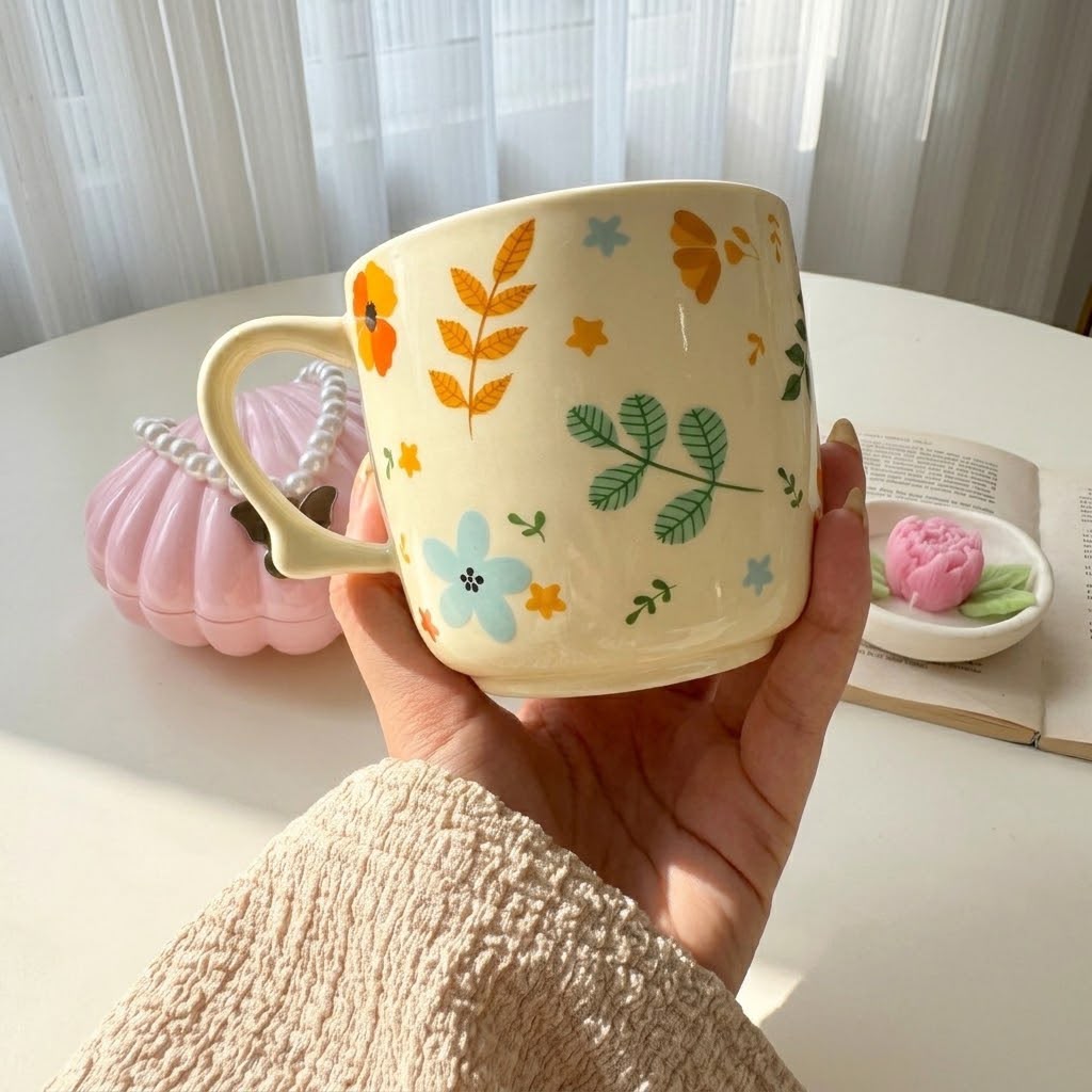 Sunny daisy mug