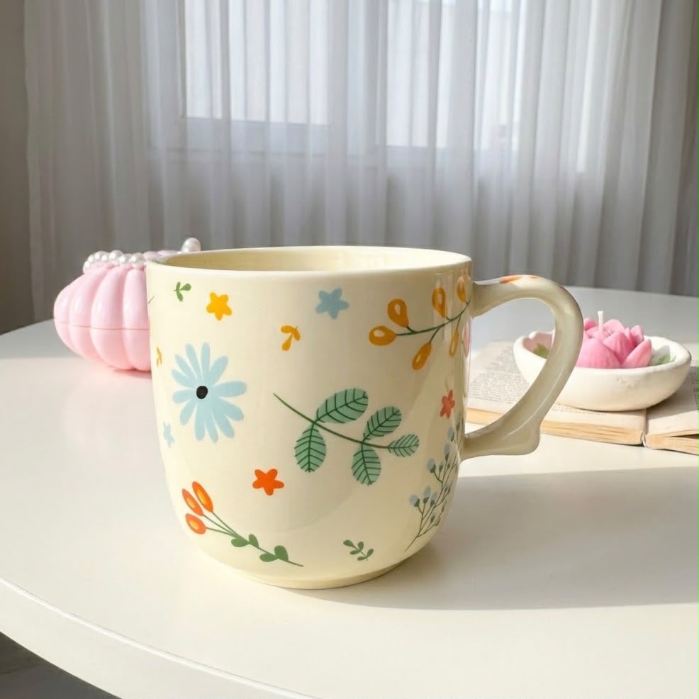 Sunny daisy mug