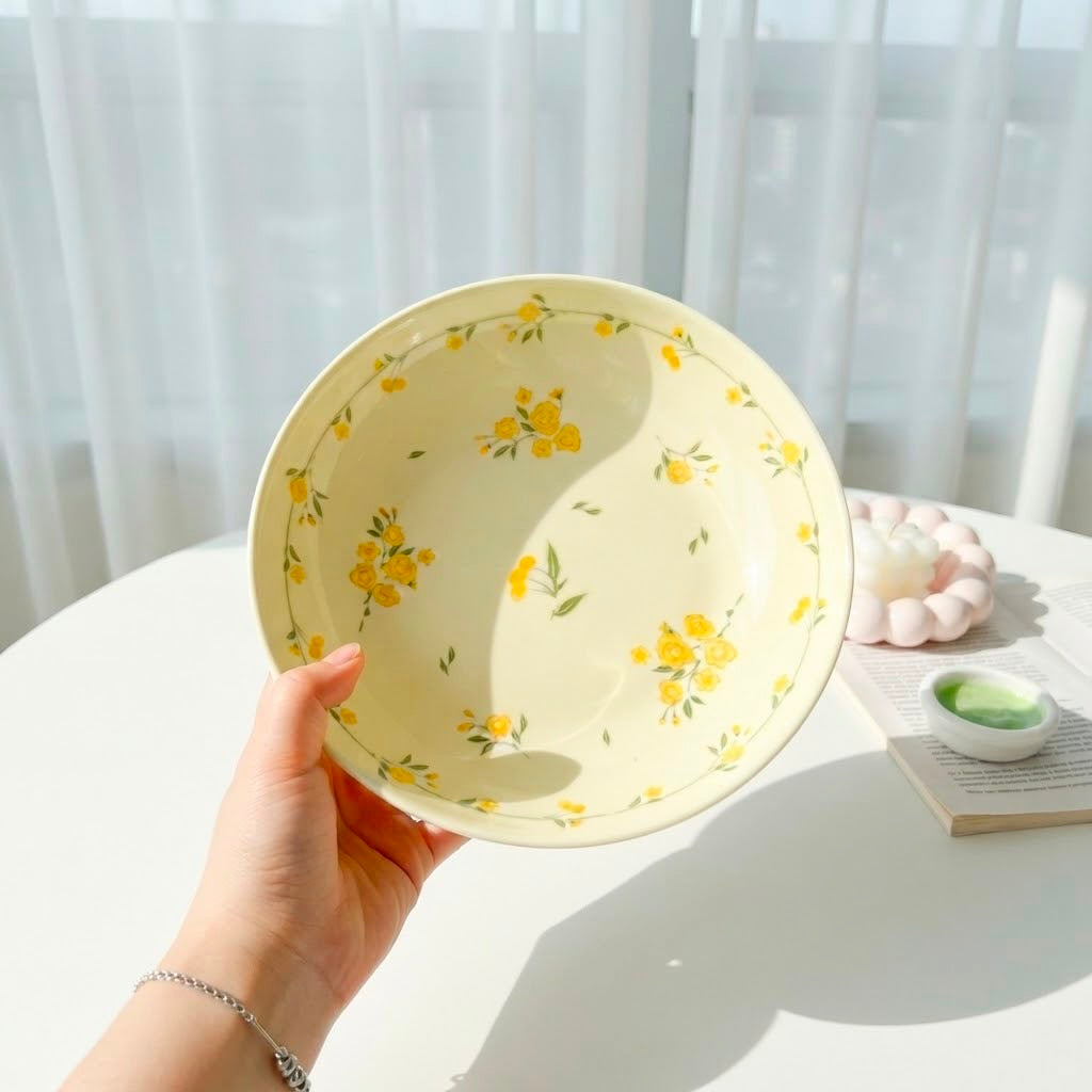 Yellow Bloom Plate