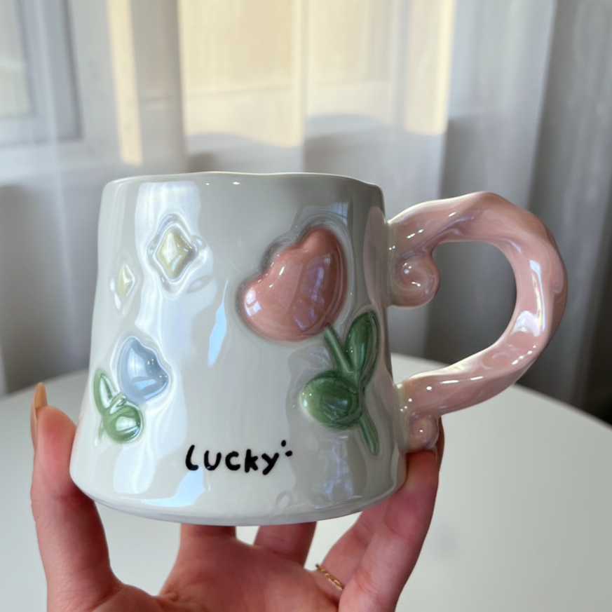 Metallic Lucky Mug