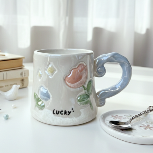 Metallic Lucky Mug