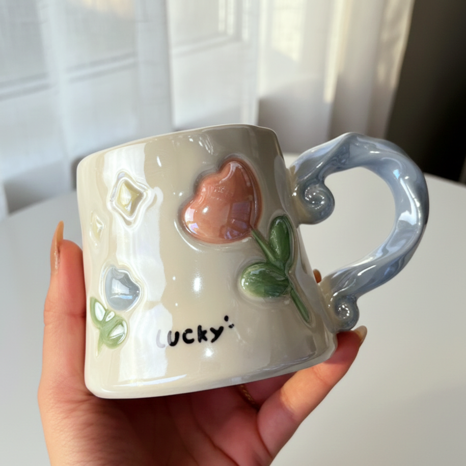 Metallic Lucky Mug