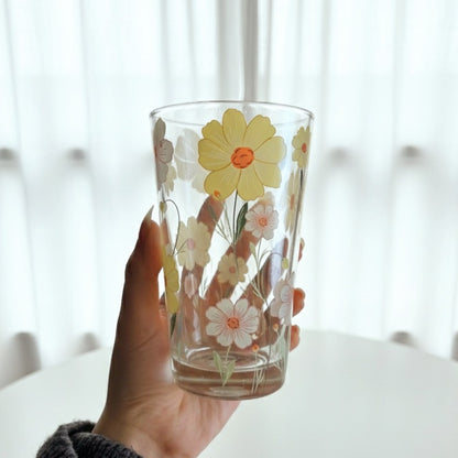 Yellow juicy flowery Cup