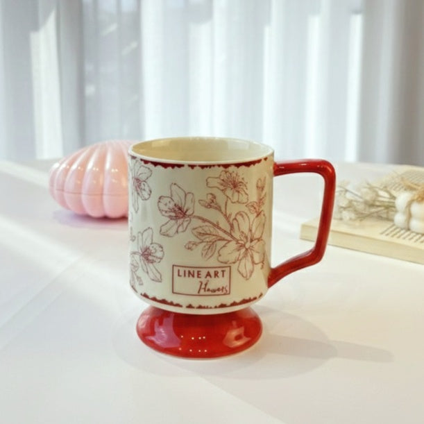 Art Flowers Mug