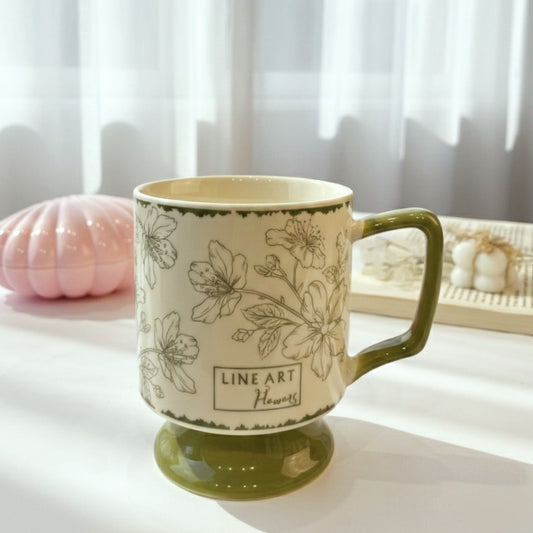 Art Flowers Mug
