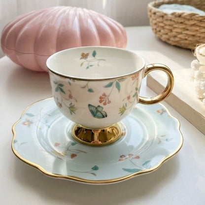 Full Set Of Petite Bloom Cup Coffee Size