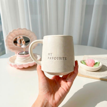 Minimal Quote Mug