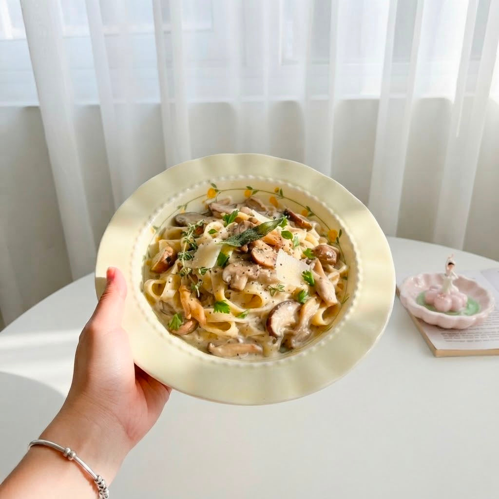 Yellow Bloom Plate