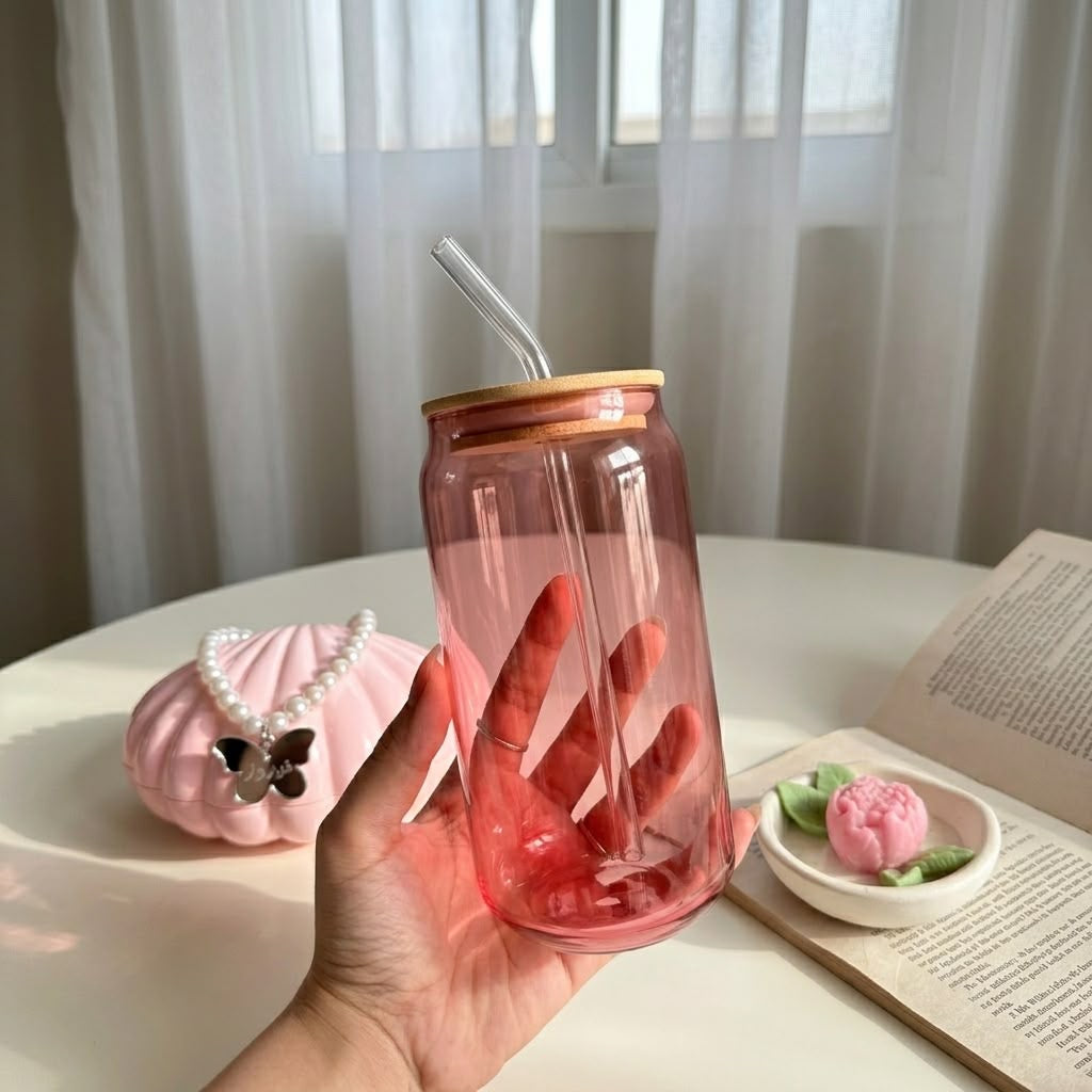 Pastel Glass Cup