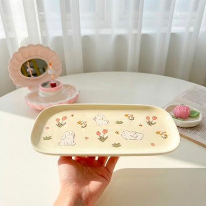 Bloom Bunny Mug & Tray Set
