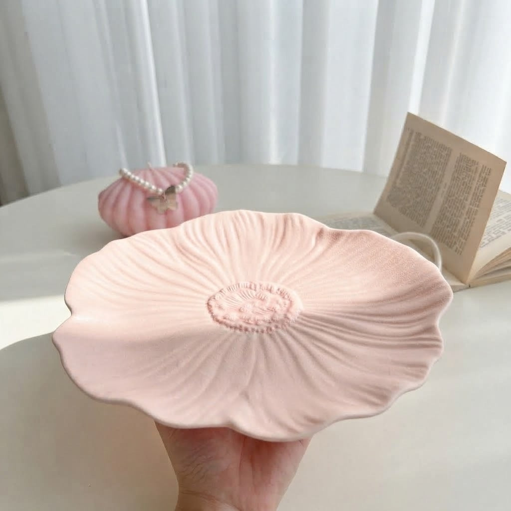 Pinky Flora Plate