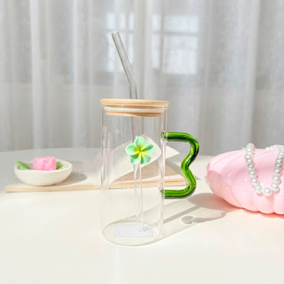 Cute Flowery Cup