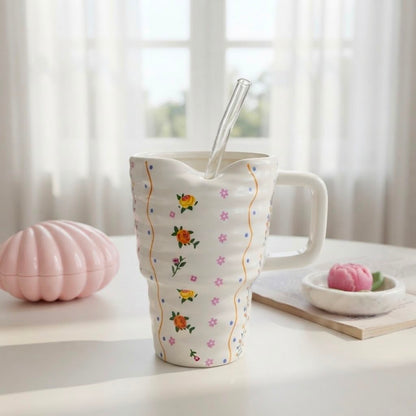 Cozy Straw Mug