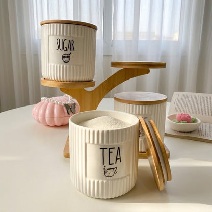 Tree Stand Canister Set