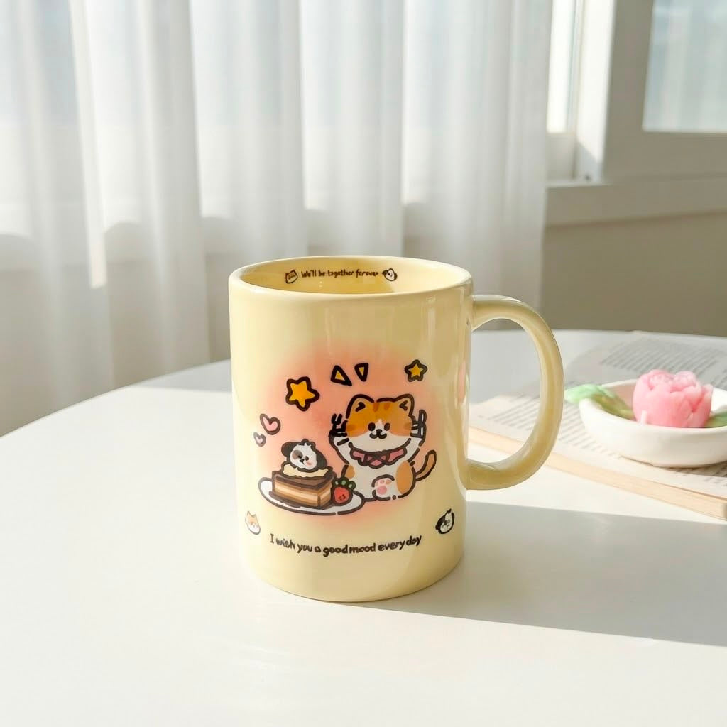 Happy Dog&Cat Mug
