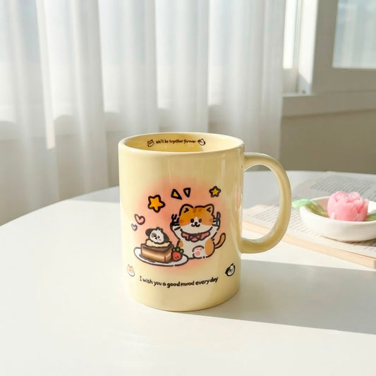 Happy Dog&Cat Mug