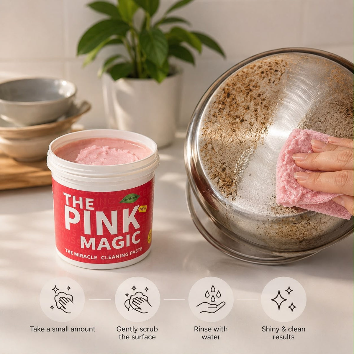 Pink Magic Cleaning Paste