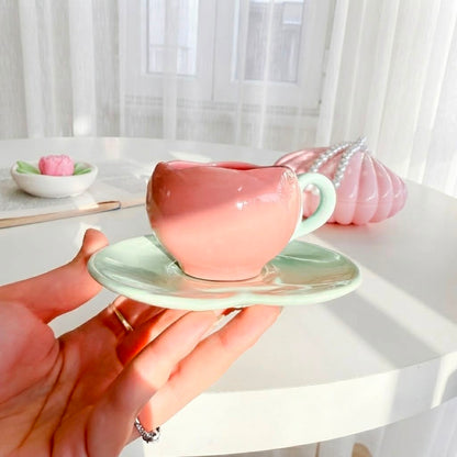 Metallic Tulip Coffee Cup (one Piece)