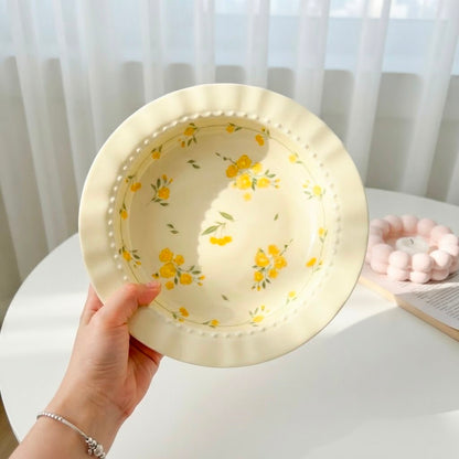 Yellow Bloom Plate