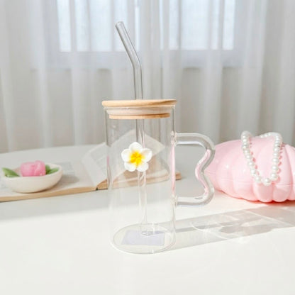 Cute Flowery Cup