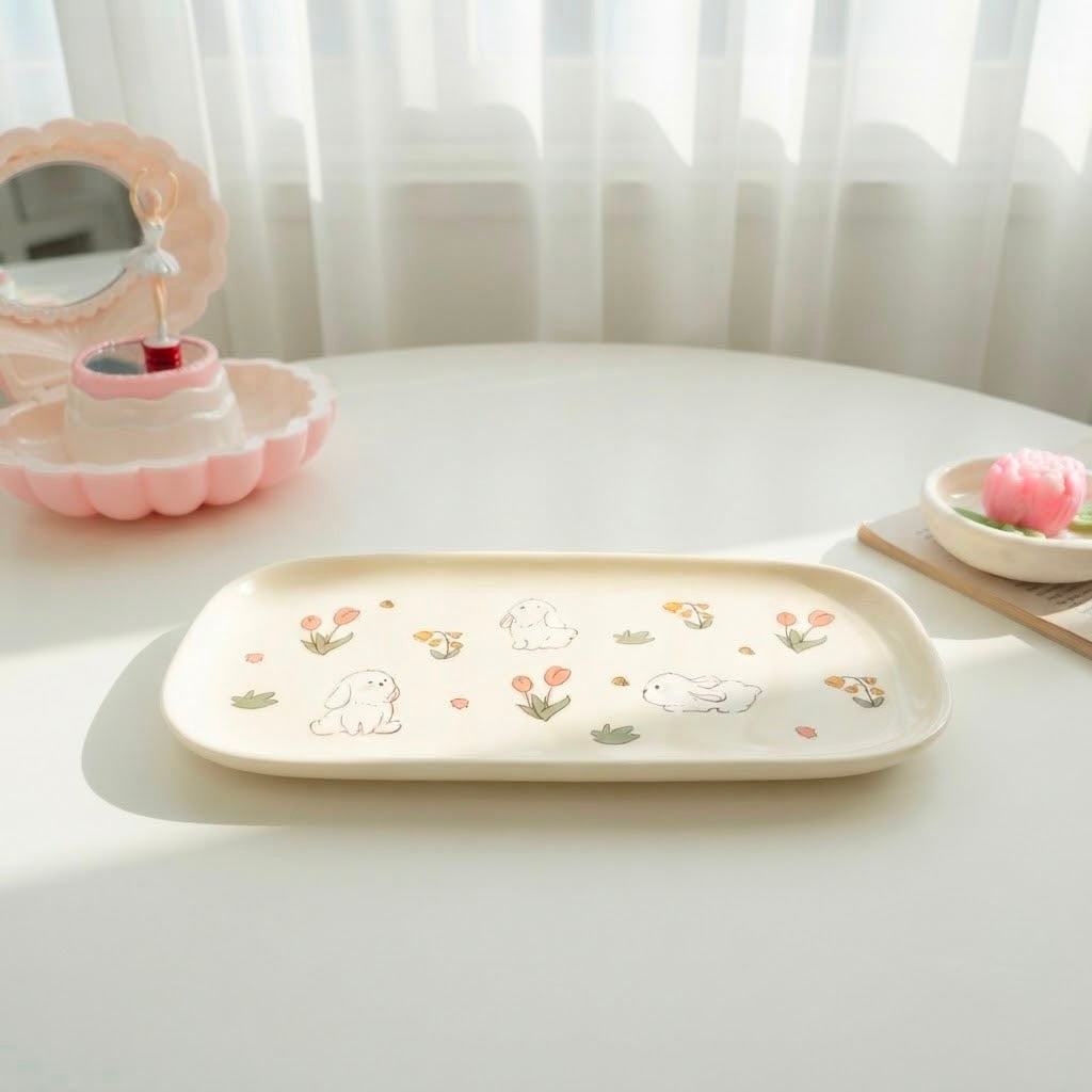 Bloom Bunny Mug & Tray Set