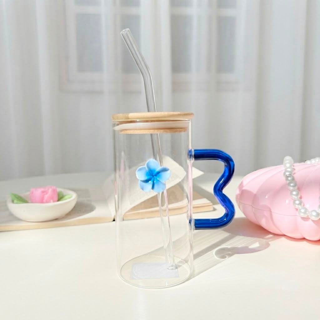 Cute Flowery Cup