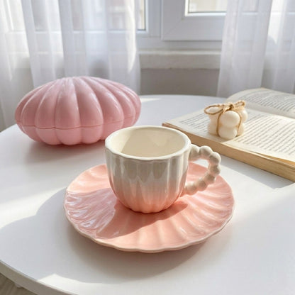Pinky Pearl Coffee Cup (one piece)