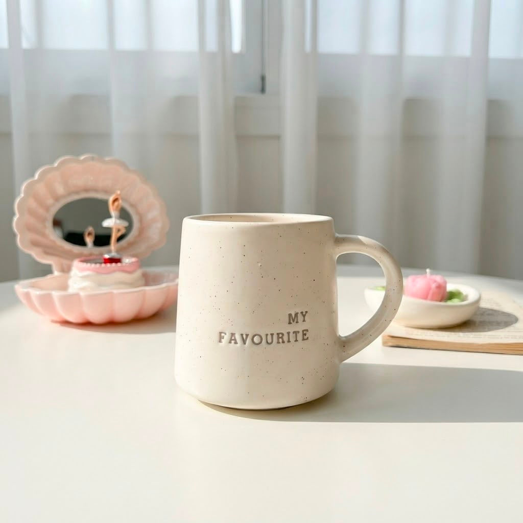 Minimal Quote Mug