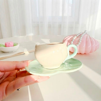 Metallic Tulip Coffee Cup (one Piece)