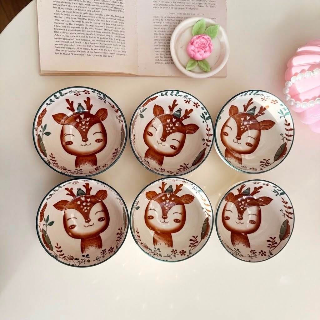 Little Deer Bowl Set