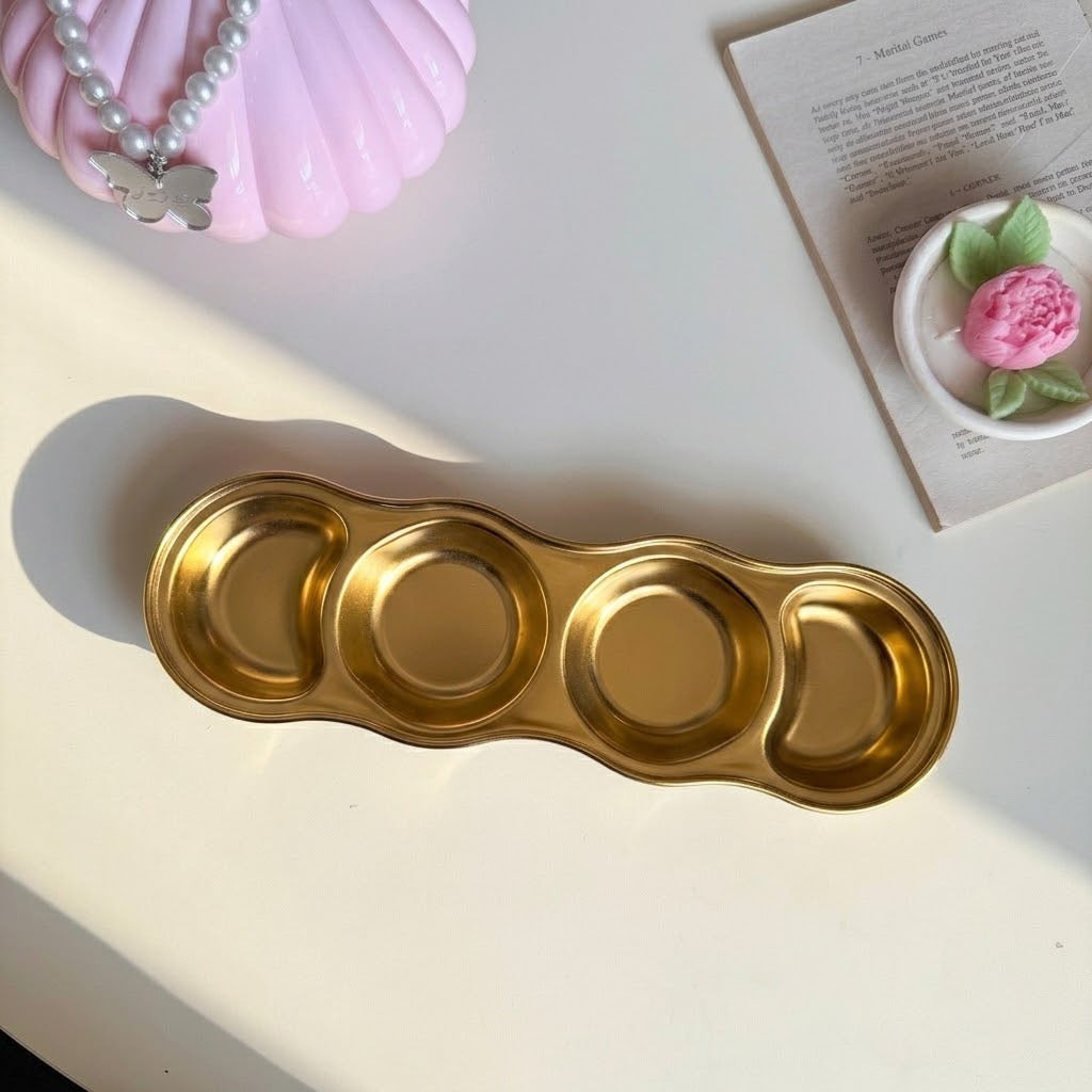 Golden Glow Sauce Tray