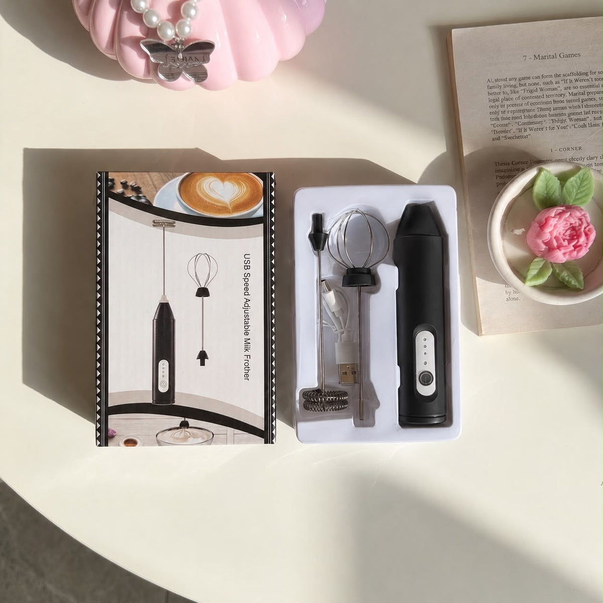 Electric Frother Set