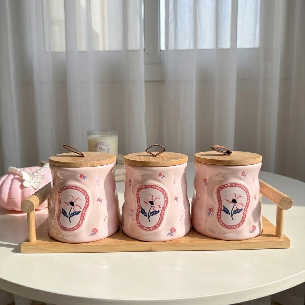 Lilly Canister Set