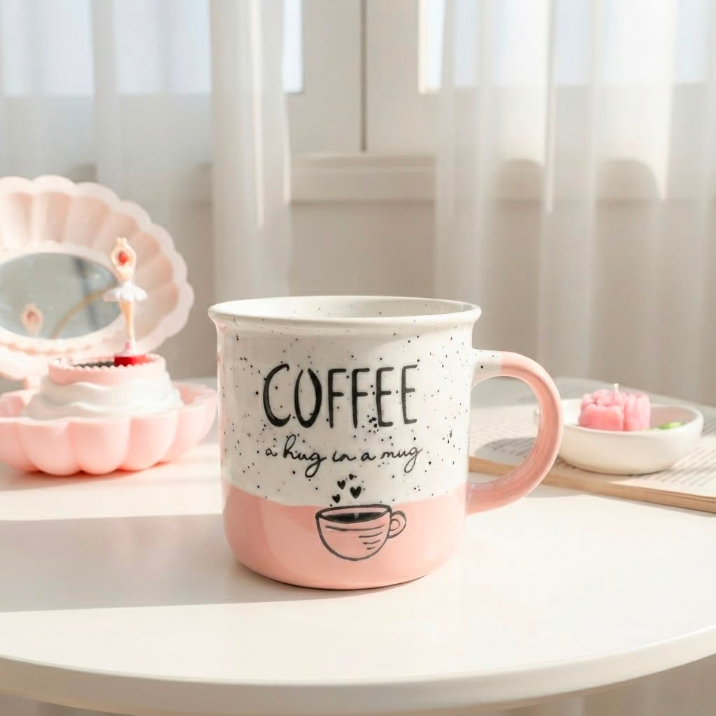 Pinky Hug Mug
