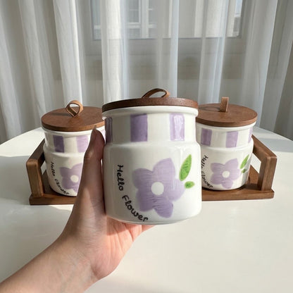 Flowery Canister Set